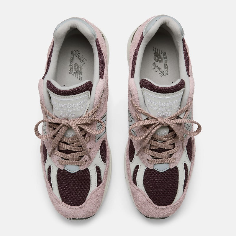 New Balance Made In UK 991 V2, deauville mauve / fig / oyster mushroom