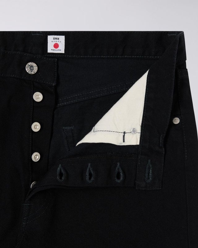 Edwin Regular Straight Jeans, black