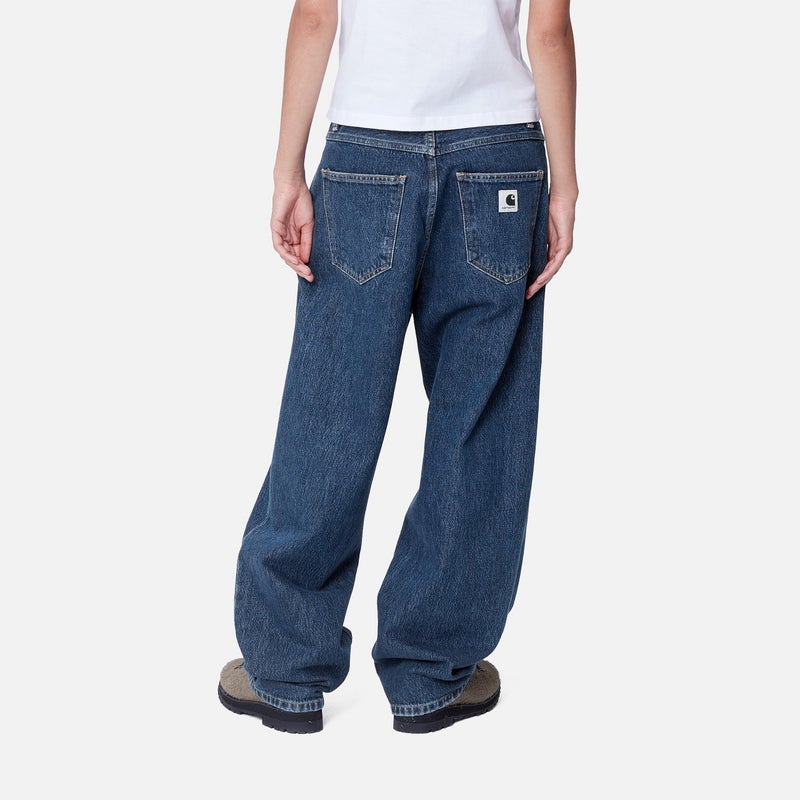 Carhartt Brandon Pant Women's, blue stone washed