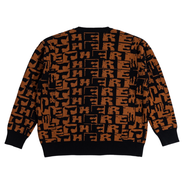 There Tore Knit, black / brown