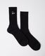 Parra Signature Crew Socks, black
