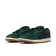 Nike SB Dunk Low ISO, deep fir / black