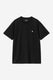 Carhartt Chase tee, black / gold