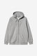 Carhartt Hooded Chase Jacket, grey heather / gold