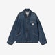 Carhartt OG Detroit Jacket, blue dark used wash