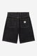 Carhartt Brandon Short, black stone washed