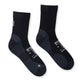 Satisfy Merino Nylon Tube Socks, black