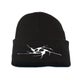 Limosine Spiral Beanie, black