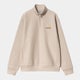 Carhartt Half Zip American Script, fleur de sel