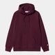 Carhartt Hooded Chase Sweat, amarone / gold