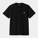 Carhartt American Script t-shirt, black.