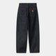 Carhartt Brandon Pant Women's, blue rinsed / leather